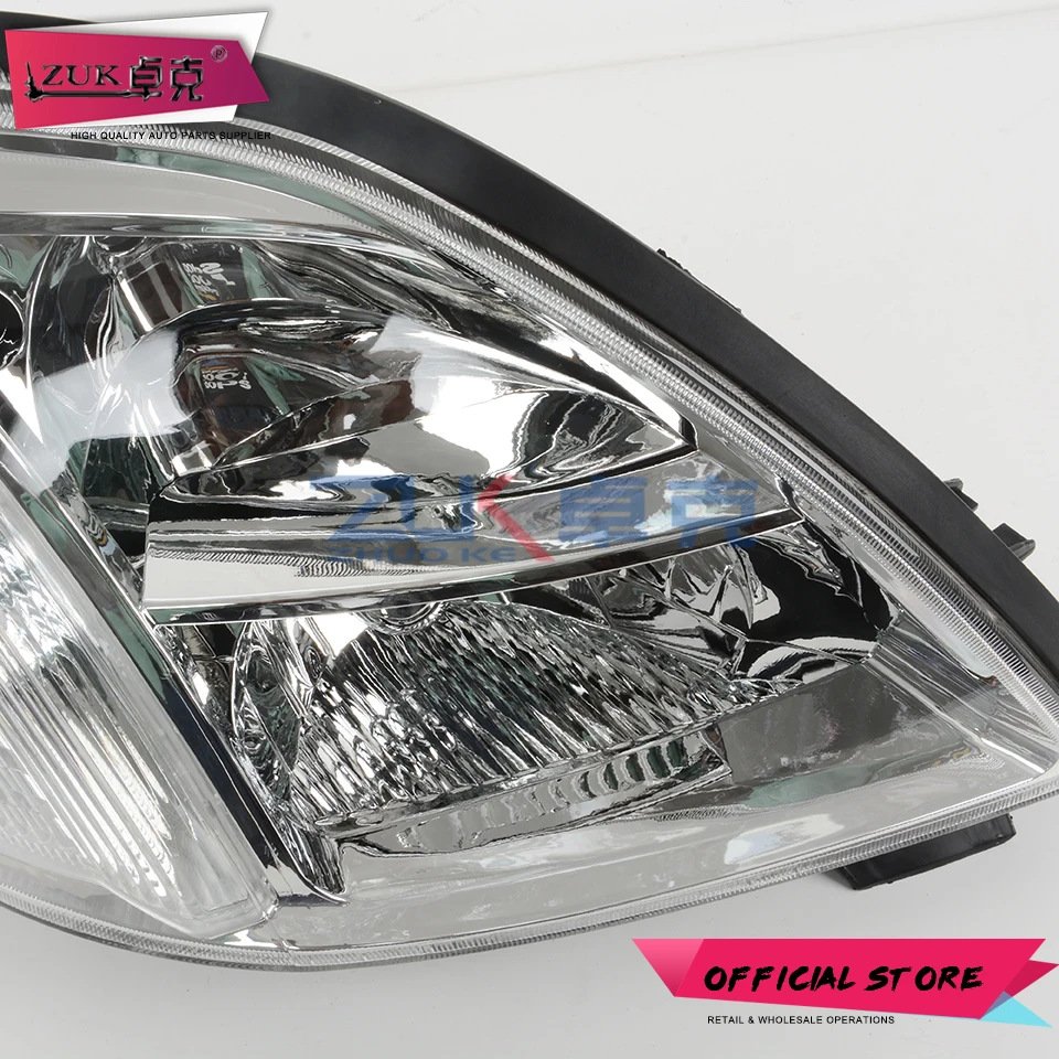Передняя фара ZUK 2 шт./лот для Nissan TEANA MAXIMA CEFIRO J31 2004-2007 головного света галогеновая/HID