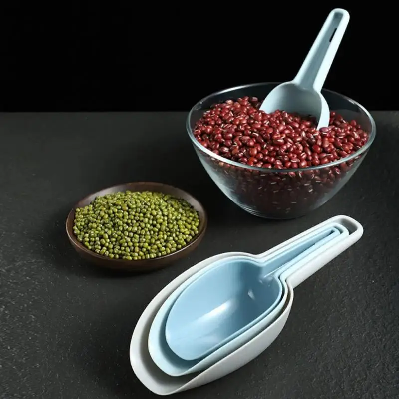 

3pcs/set Multifunctional Plastic Ice Measuring Scoop Candy Ice Sugar Scoopers For Flour Measuring Scoop Kitchen Cooking Tools