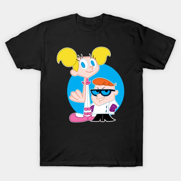 Мужская футболка Dexters lab Футболка женская |