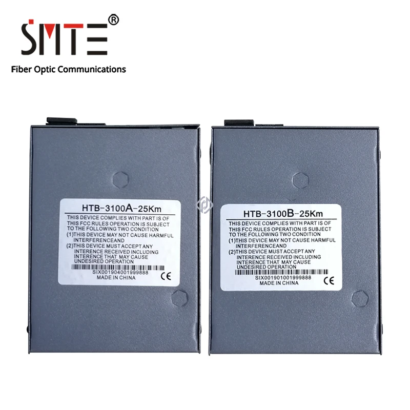 netLINK HTB-3100 A/B 25km SC 10/100M Single-mode Single Fiber Converter Electronic Media Converter