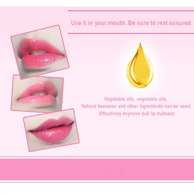 Lip Balm Transparent Flower Color Change Jelly Lipstick Natural Repair Moisturize Long Lasting Care Cosmetic TSLM1 | Красота и