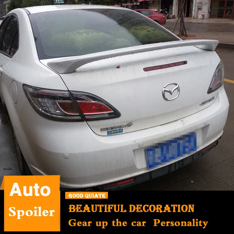 Спойлер для Mazda 6 2009/2010/2011/13/2015 спортивный большой спойлер из АБС пластика праймер