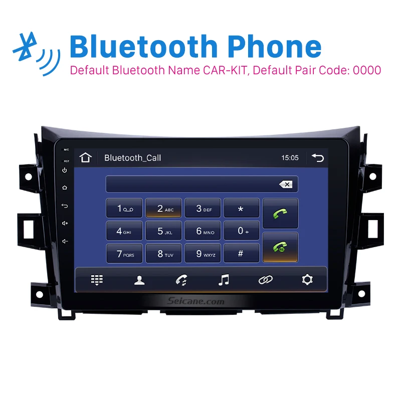 Seicane 10.1&quotAndroid 9.0 HD For Renault Alaskan Nissan NAVARA Frontier NP300 2011-2016 Car GPS Stereo Head Unit Radio Tuner |
