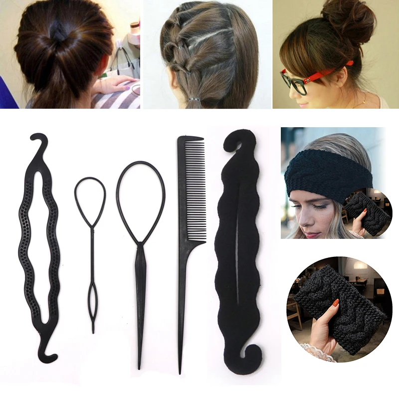 Аксессуары для волос женщин волшебное искусственное приспособление плетения