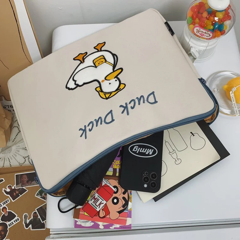 Чехол для планшета с изображением утки Kawaii Macbook Air Pro 13 14 дюймов | Клатчи