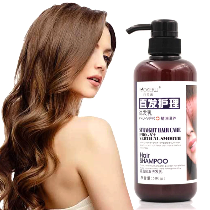 

Mokeru 1pc 500ml Natural Shampoo Vertical Smooth Nourishing Hair Care Fall Shampoo For Hair Growth Dry Hair Treatment
