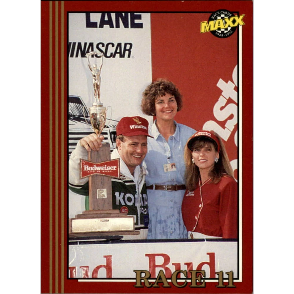 Maxx 1992 Коллекционная карточка Nascar №275 Ken Schrader |