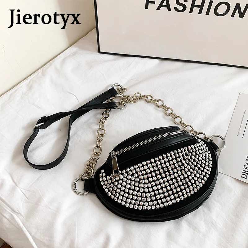 Модные повседневные женские сумки JIEROTYX поясные новая дизайнерская модная
