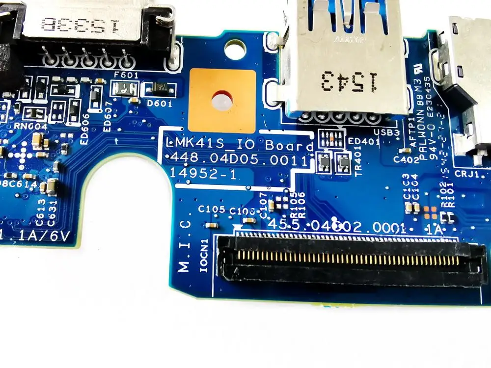 Оригинальный Для Lenovo M41-80 USB плата аудио LMK41S 448.04D05.0011 14952-1 испытанное хорошее