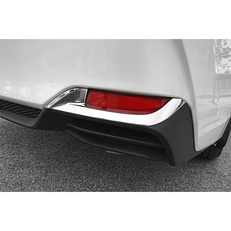 2Pcs Car Silver Rear Bumper Fog Light Lamp Cover Trim for Toyota Avalon 2019-2020 | Автомобили и мотоциклы