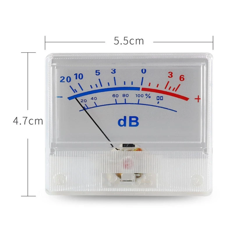 

Panel VU Meter Bulb Warm Back Light Recording Audio Level Amp Meter VU Meter Stereo Audio Amplifier Board DB Sound