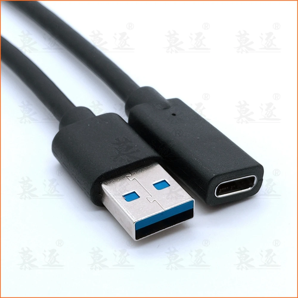 Переходник USB 3 1 типа C мама 0 папа порт Кабель адаптер стандарта Type A для