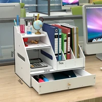5 size magazine holder newspaper rack stationery storage box desk organizer for document letter file tray office school supplies