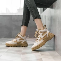 fashion high top platform sneakers trend cotton fabric shoes popular fitness shoes women casual sports shoes ladies trainers
