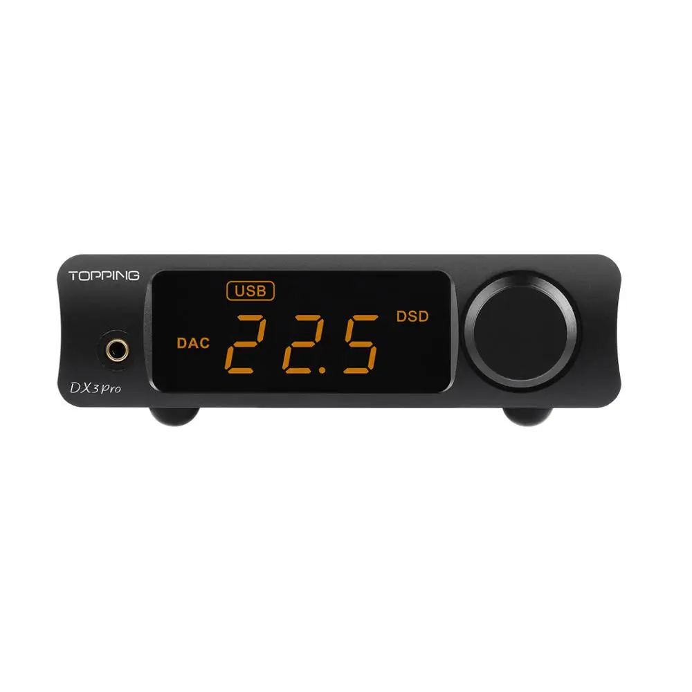 Усилитель для наушников TOPPING D30 Pro DAC LDAC Edition AK4493 TPA6120A2 Hifi USB Bluetooth DSD512 PRO