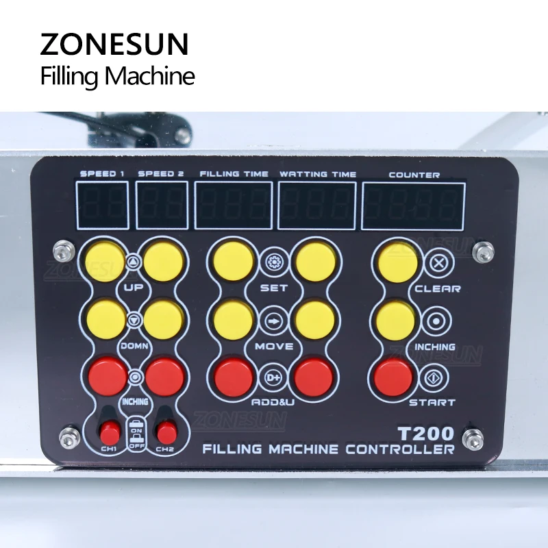 ZONESUN Automatic Double Heads Filling Machine for Small Bottle Perfume Essential Oil Juice Business Waterproof Conveyor | Инструменты