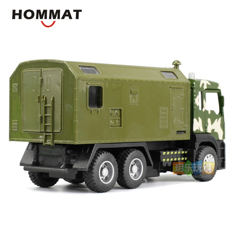 Модель военного автомобиля HOMMAT 1:50 модель грузовика армии литый под давлением