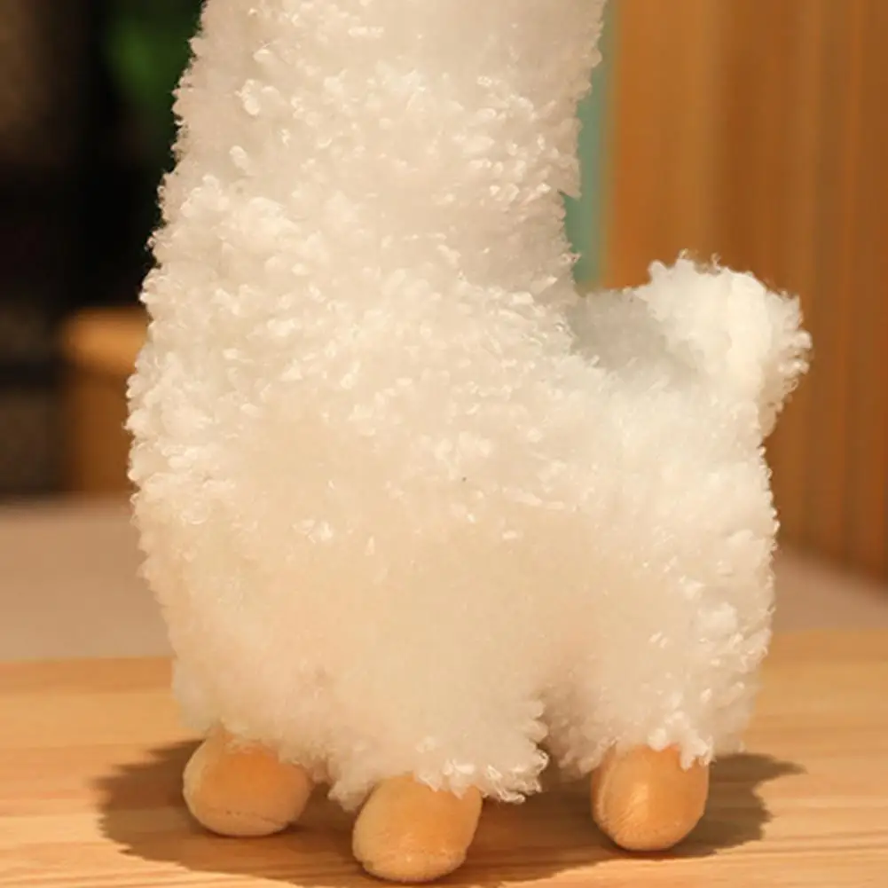 

33cm Cute Mini Alpaca Doll Smiling Alpaca Soft Cotton Animal Plush Stuffed Doll Toys Lovely Alpaca Doll Kids Girls Birthday Gift