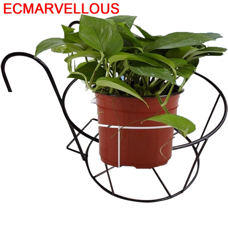 Плант Открытый Декор железные леса в Metallo A Ripiani Mensola Porta Piante Balkon Цветочные Полки