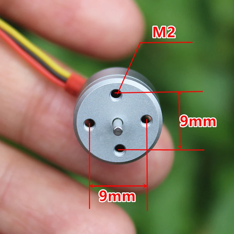 

Micro 1104HM Brushless Motor 1-2S 4300KV Mini RC Quadcopter Drone FPV Traversing