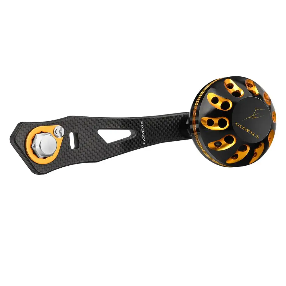 Gomexus катушка с ручкой из углерода для Shimano Curado Banax Daiwa Abu Garcia Doyo Lews 8x5 мм катушка для baitcasing 75 мм как описание