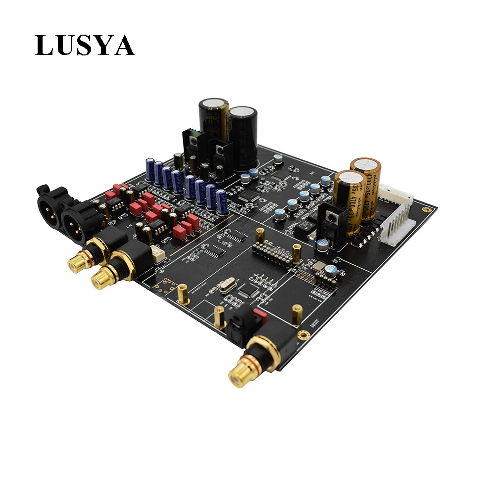 Lusya двойной AK4497EQ ЦАП AK4118 ЦАП Декодер CSR8675 Bluetooth 5,0 поддержка APTX-HD DSD коаксиальный волоконный вход T0656