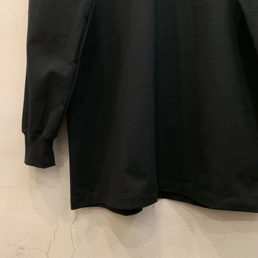 19ss Owen seak, мужские хлопковые Толстовки, Толстовки, готический стиль, большие размеры, Мужская одежда, Осенние однотонные черные толстовки, облегающие толстовки