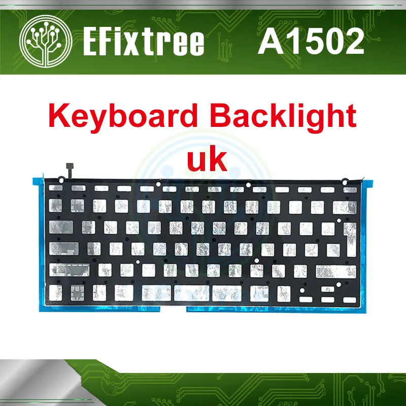 100% новая раскладка подсветки клавиатуры Великобритания США для A1278 A1286 A1398 A1466 A1465