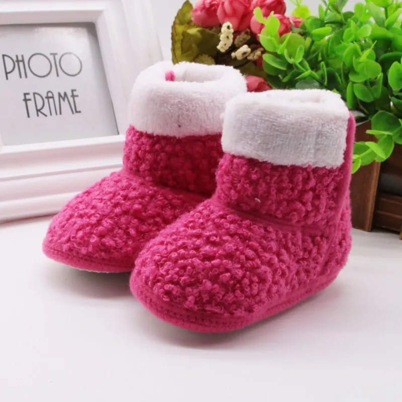 Ботинки для новорожденных девочек Детский обучающий ходьбе сезон зима-осень