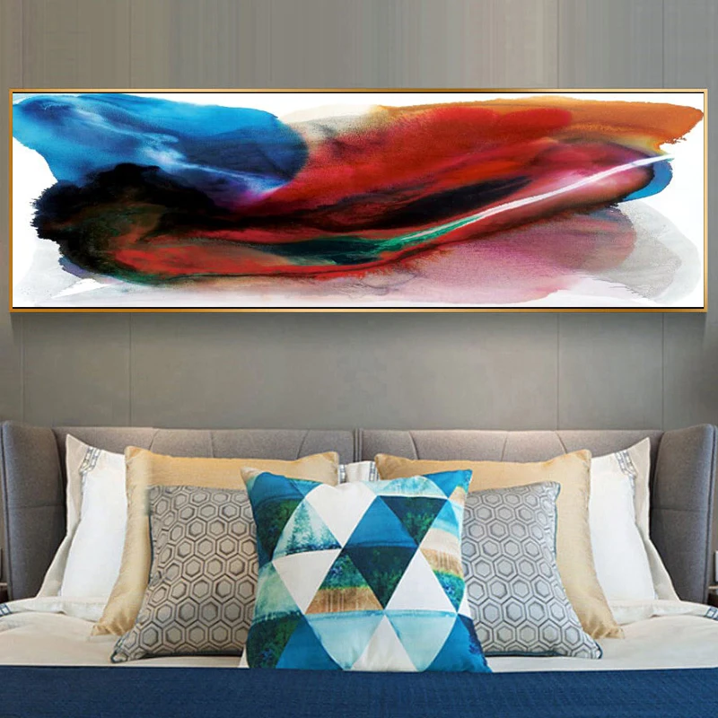 

Modern Abstract Watercolor Oil Painting on Canvas Posters and Prints Wall Art Painting for Living Room Home Decor Wall Picture