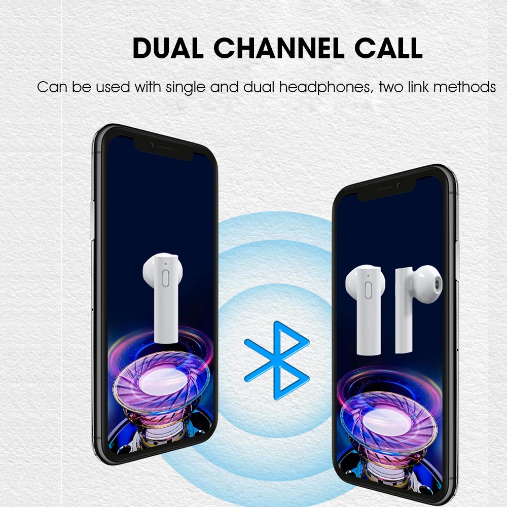 M6Plus TWS Bluetooth 5 0 наушники в режиме реального времени стерео беспроводные с