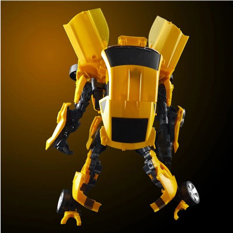 42 см Робокар трансформация bumbles bee Робот Модель автомобиля Классические игрушки экшн-фигурка подарки для детей игрушки для мальчиков музыкальная модель автомобиля