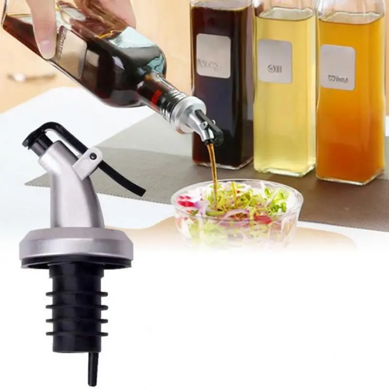

3Pcs Olive Oil Sprayer Liquor Dispenser Wine Pourers Flip Top Drink Wine Stopper