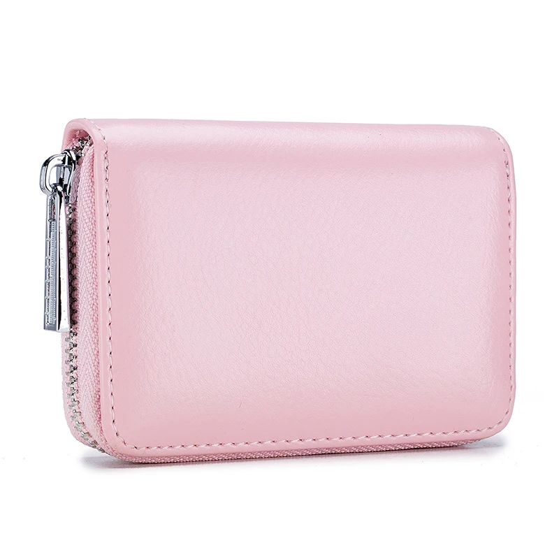 Женский кошелек из натуральной кожи с несколькими слотами для водительских прав