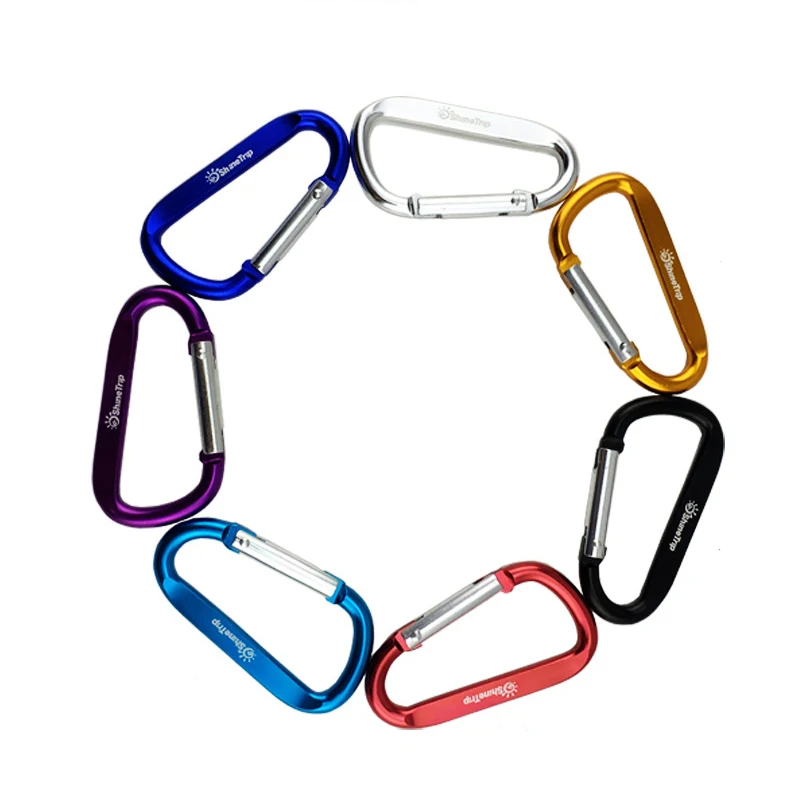 Бум Рыбалка CC1 6 шт. алюминиевый сплав Карабин брелок для кемпинга на открытом