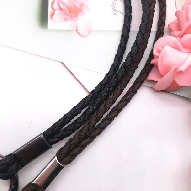 Ремешок для ключей из мягкой искусственной кожи с подвеской на шею ремешок