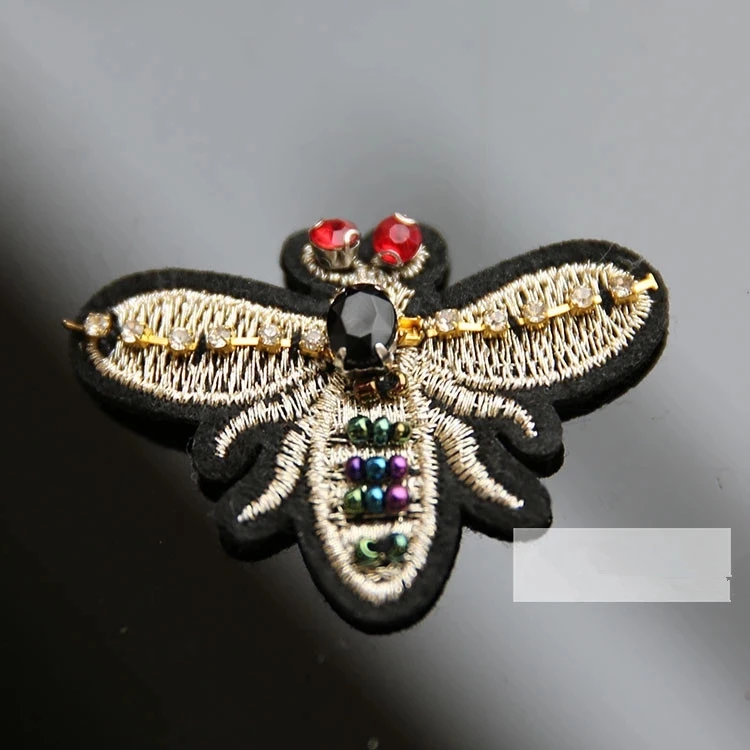 Стразы Вышивка бисером пчела аксессуары для рукоделия искусственная аппликация