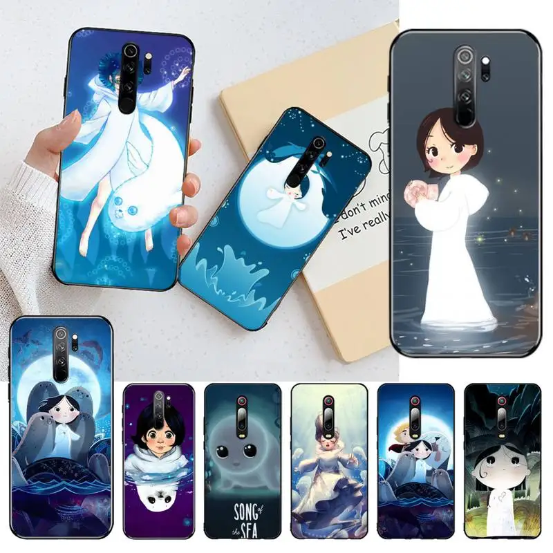Пленка Song of the Sea Soft black чехол для телефона Redmi Note 8 8A 8T 7 6 6A 5 5A 4 4X 4A Go Pro|Бамперы| |