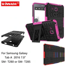 For Samsung galaxy Tab A 2016 7.0 case for SM- T280 T285 Tablet Armor case for Tab A7 T500 Cover T580 T585 T510 T515 T290 T295