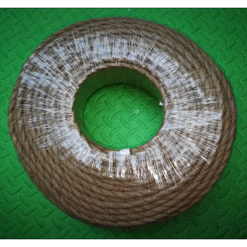 100 м 2 жильный Ретро Плетеный Электрический провод тканевый кабель сделай сам