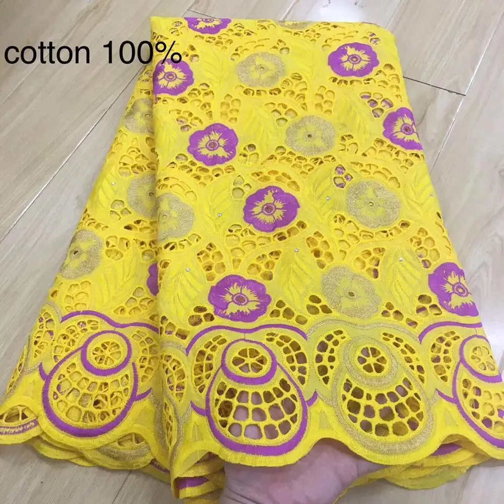 Швейцарская вуаль новый стиль чистый 100% хлопок кружево Дубая высокое качество 2020