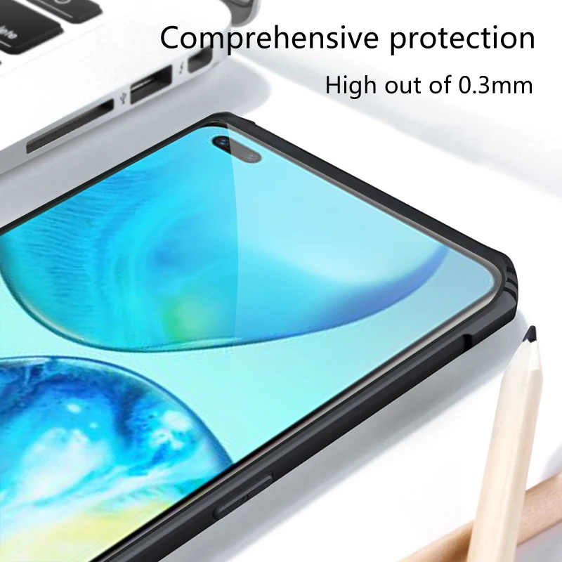 

Rzants For Infinix Note 8i Infinix Note 8 Case Hard [Blade] Shockproof Slim Crystal Clear Cover funda Casing