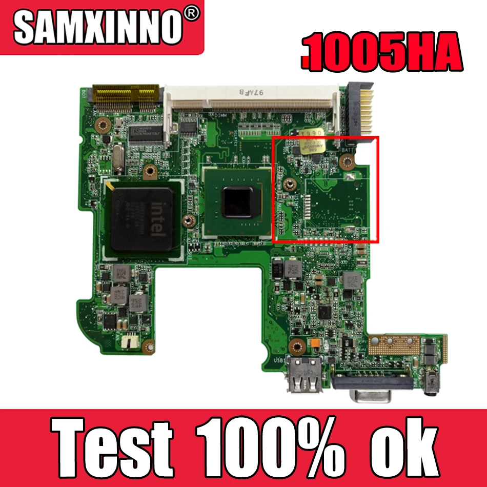 Материнская плата Akemy 1005HA для ноутбука Asus 1005H 1005 протестированная оригинальная