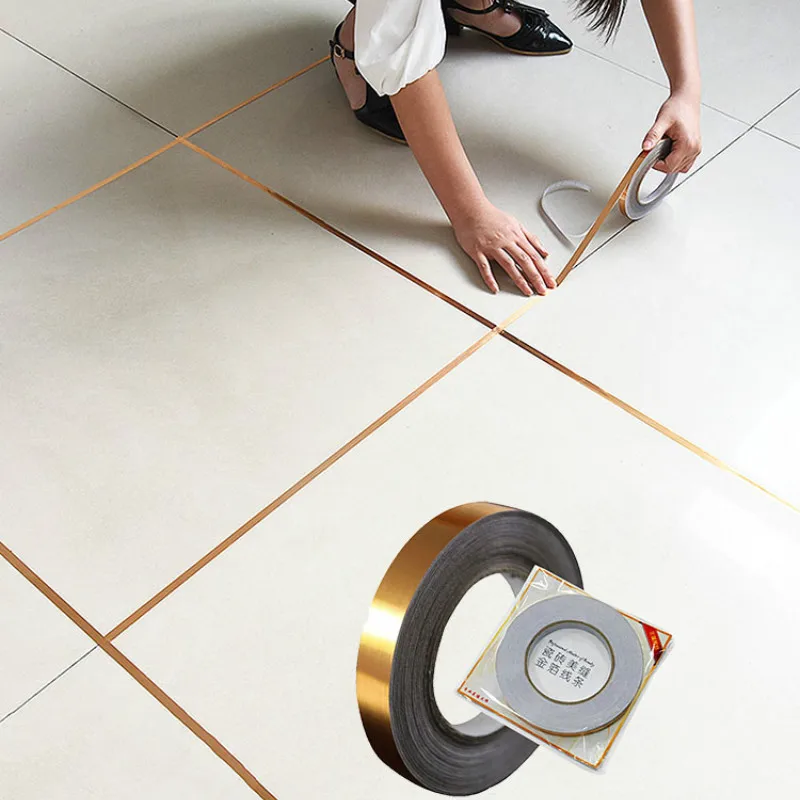 Клейкая самоклеящаяся лента для стен и пола герметик домашнего декора | Дом сад