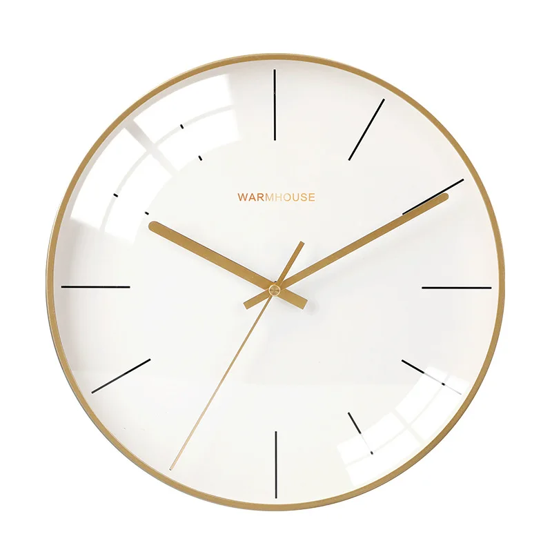 

Round Digital Wall Clock Modern Design Office Creative Nordic Luxury Living Roomwall Clock Art Reloj Pared Decoration BW50WC