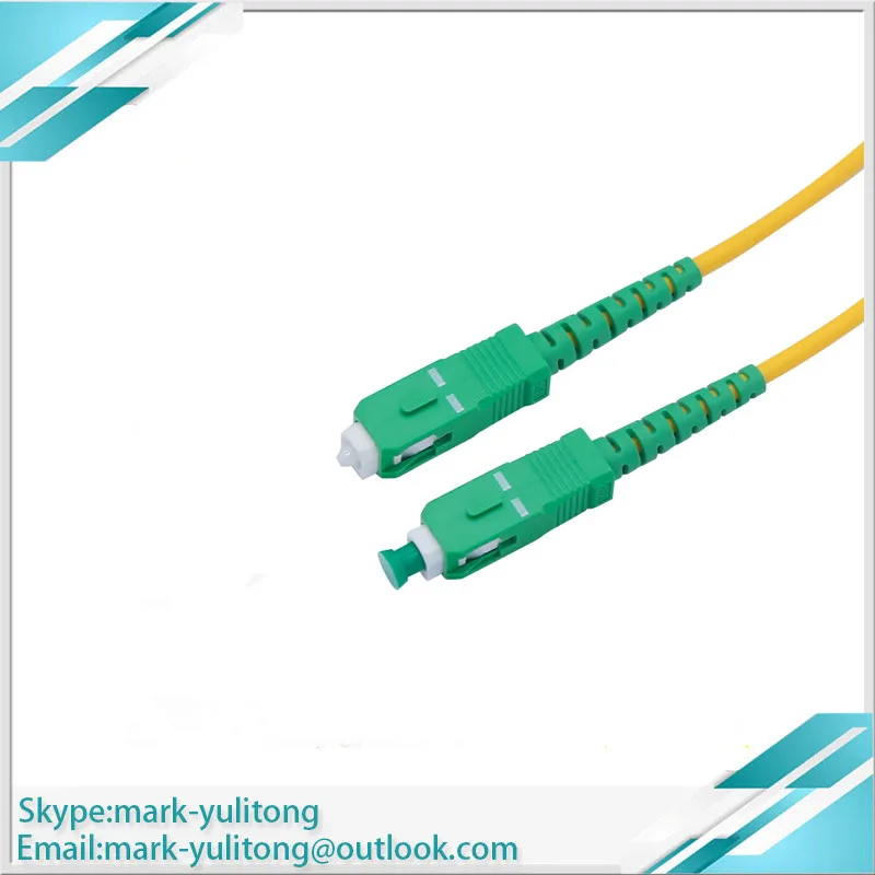 10 шт. волоконно оптический кабель оптоволокно SC / APC SM ftth 3 м sc apc|Детали устройств
