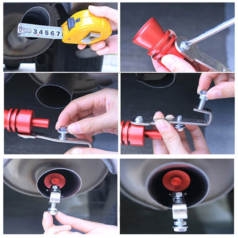 Универсальный выхлопной клапан для мотоцикла симулятор свистка имитация Turbo