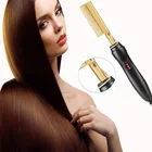 2 в 1, расческа для волос из титанового сплава, с регулировкой температуры