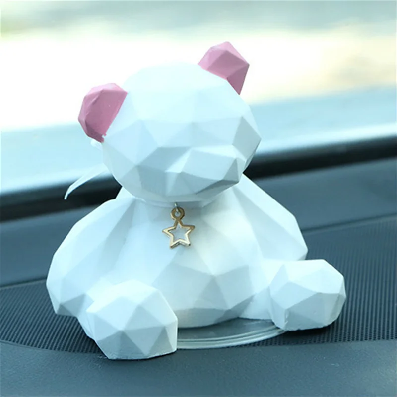 Хит продаж скандинавский стиль геометрия медведь автомобильный ароматерапия