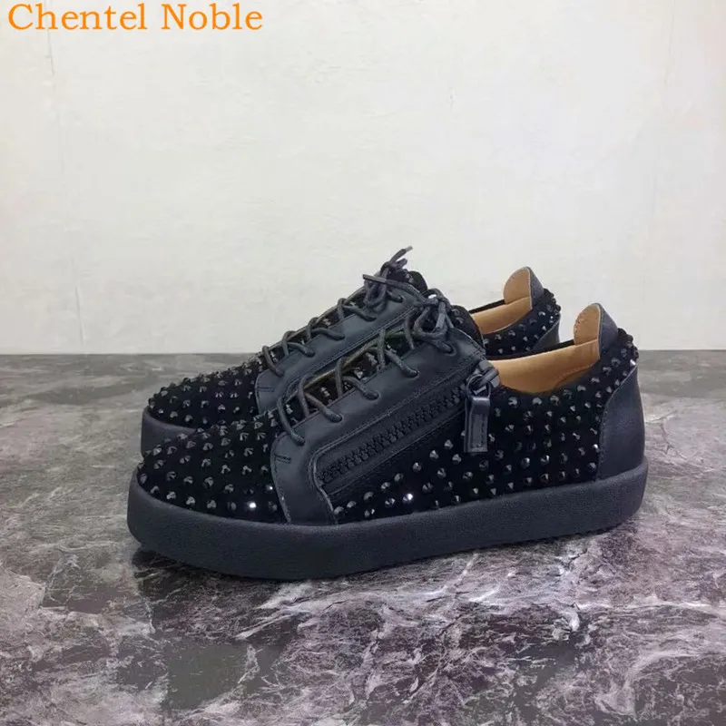 2019 брендовые удобные мужские лоферы со стразами мужская повседневная обувь